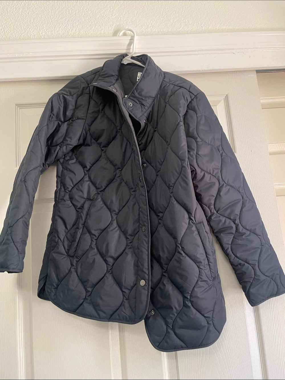 32 Degrees Quilted Puffer Jacket in Dark Blue